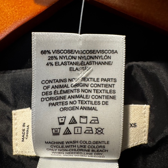 Lucky Brand Women’s Black Cropped Ponté-Knit Blazer XS - Picture 5 of 5